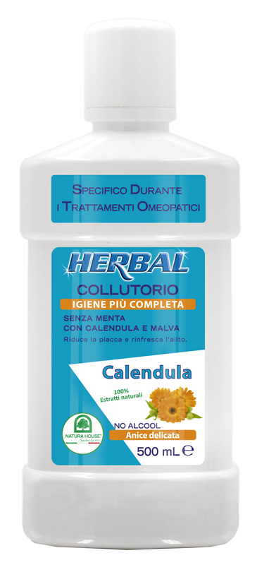 HERBAL COLLUTORIO CALENDULA E MALVA 500 ML - Pharmaleader