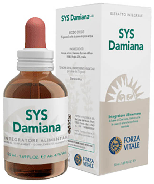 SYS DAMIANA GOCCE 50 ML - Pharmaleader