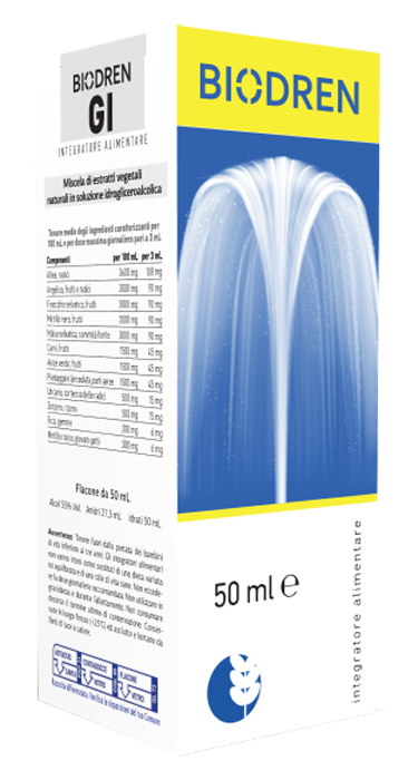 BIODREN GI SOLUZIONE IDROALCOLICA 50 ML - Pharmaleader