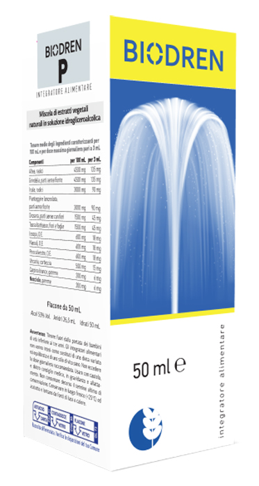 BIODREN P SOLUZIONE IDROALCOLICA 50 ML - Pharmaleader