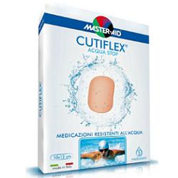 MEDICAZIONE AUTOADESIVA TRASPARENTE IMPERMEABILE MASTER-AID CUTIFLEXMED 10X12 CM 5 PEZZI - Pharmaleader