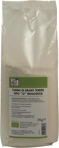 FSC FARINA DI GRANO TENERO TIPO 0 BIO 1 KG - Pharmaleader