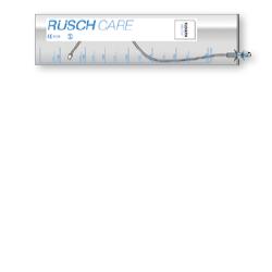 CATETERE VESCICALE MASCHILE RUSCH FLOCATH INTROGEL 1 VIA CON SACCA INTEGRATA PER CATETERISMO AD INTERMITTENZA CON AUTOLUBRIFICANTE E PUNTA CILINDRICA IN NELATON DIAMETRO CH14 LUNGH - Pharmaleader