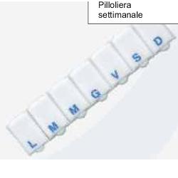 PILLOLIERA SETTIMANALE PLASTICA - Pharmaleader