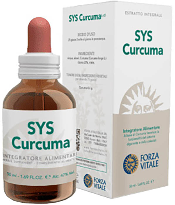 SYS CURCUMA GOCCE 50 ML - Pharmaleader