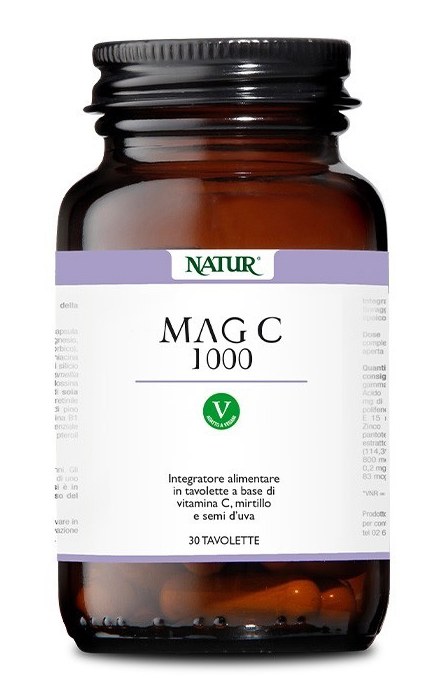 NATUR MAG C 1000 30 TAVOLETTE - Pharmaleader