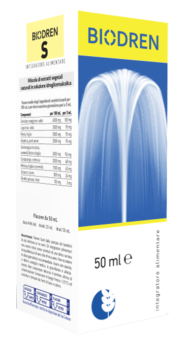 BIODREN S SOLUZIONE IDROALCOLICA 50 ML - Pharmaleader