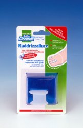 RADDRIZZA ALLUCE IN GEL DI SILICONE BIANCO SEMITRASPARENTE SAGOMATA PER PROTEGGERE E RIALLINEARE L'ALLUCE EVITANDO LO SFREGAMENTO FRA IL PRIMO E IL SECONDO DITO IGIENEPIEDE 1 PEZZO - Pharmaleader
