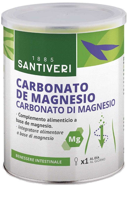 CARBONATO MAGNESIO 110 G SANTIVERI - Pharmaleader
