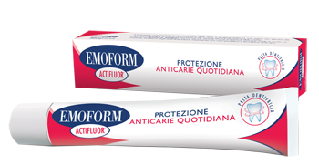 EMOFORM ACTIFLUOR DENTIFRICIO 75 ML - Pharmaleader