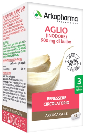 ARKO CAPSULE AGLIO 45 CAPSULE - Pharmaleader