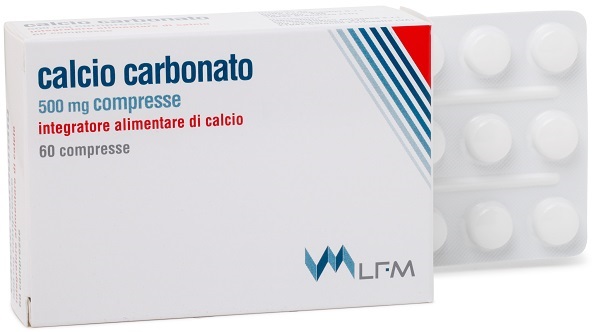CALCIO CARBONATO 60 COMPRESSE - Pharmaleader