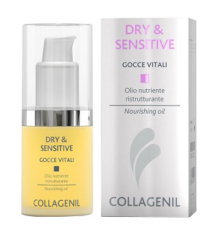 COLLAGENIL DRY & SENSITIVE GOCCE VITALI 30 ML - Pharmaleader