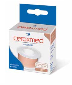 CEROTTO IN ROCCHETTO CEROXMED AERATO IN TESSUTO ROSA 500X2,50 CM 1 PEZZO - Pharmaleader