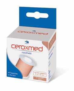 CEROTTO IN ROCCHETTO CEROXMED AERATO IN TESSUTO ROSA 500X5 CM 1 PEZZO - Pharmaleader