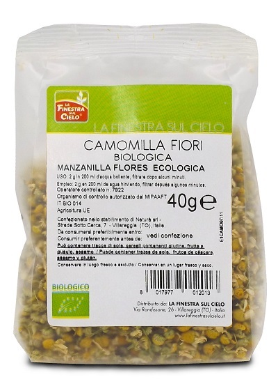 FSC CAMOMILLA FIORI INTERI BIO 40 G - Pharmaleader