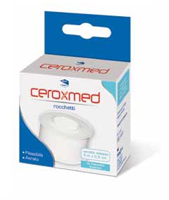 CEROTTO IN ROCCHETTO CEROXMED AERATO IN TESSUTO BIANCO 500X2,50 CM 1 PEZZO - Pharmaleader