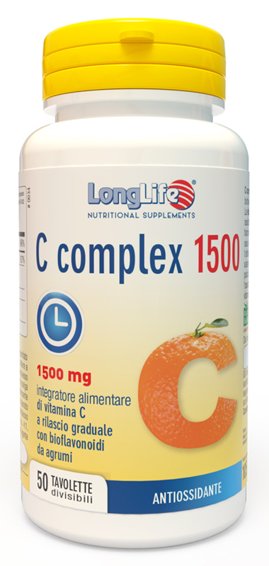 LONGLIFE C COMPLEX 1500 T/R 50 TAVOLETTE - Pharmaleader