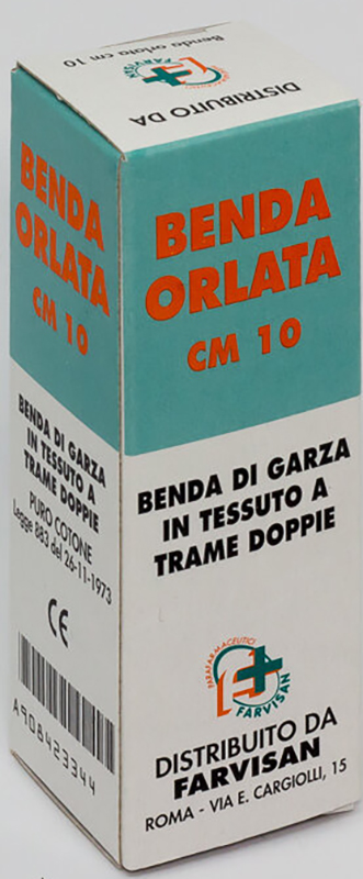 BENDA IN GARZA IDROFILA ORLATA 10X500CM - Pharmaleader
