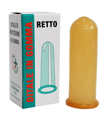 DITALE IN GOMMA RETTO 3 - Pharmaleader