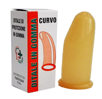 DITALE IN GOMMA CURVO 3 - Pharmaleader