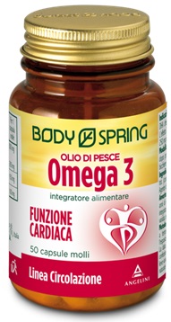 BODY SPRING OLIO DI PESCE OMEGA 3 50 CAPSULE - Pharmaleader