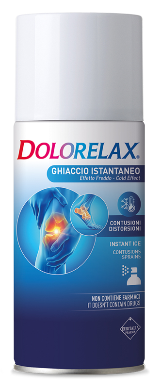 DOLORELAX ICE GHIACCIO ISTANTANEO SPRAY BOMBOLETTA CAPIENZA 150 ML - Pharmaleader