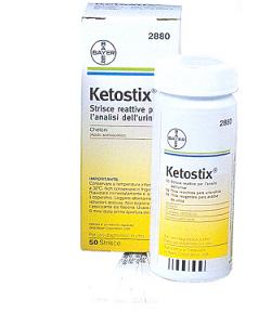 STRISCE MISURAZIONE CHETONURIA KETOSTIX 50 PEZZI - Pharmaleader