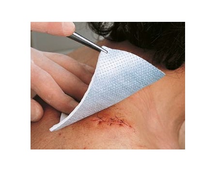 MEDICAZIONE METALLINE GARZA IN TNT ALLUMINIZZATO 8X10CM 10 PEZZI - Pharmaleader