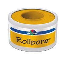 CEROTTO IN ROCCHETTO MASTER-AID ROLLPORE TESSUTO NON TESSUTO 5X5 - Pharmaleader