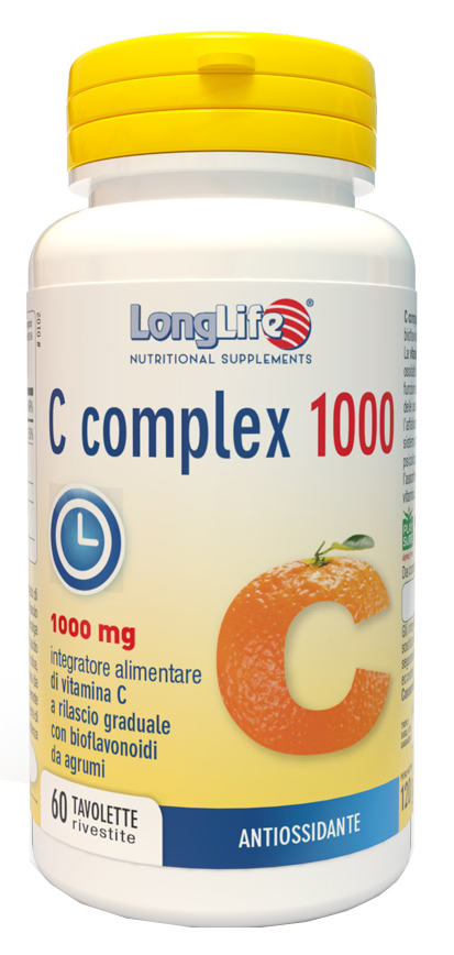 LONGLIFE C COMPLEX 1000 T/R 60 TAVOLETTE - Pharmaleader