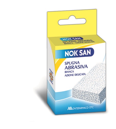 NOK SAN SPUGNA ABRASIVA BIANCA 1 PEZZO - Pharmaleader