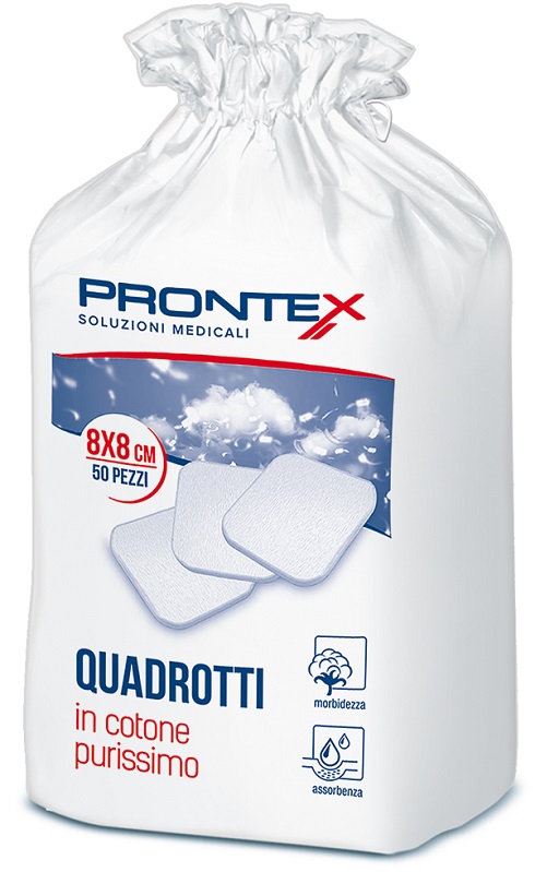 COTONE IDROFILO PRONTEX QUADROTTI - Pharmaleader