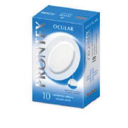 COMPRESSA PRONTEX OCULAR COMPRESSA ADESIVA OCULARE 10 PEZZI - Pharmaleader
