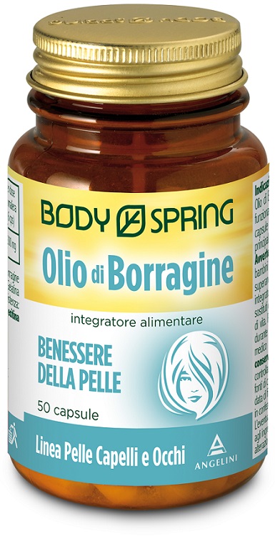 BODY SPRING OLIO DI BORRAGINE 50 CAPSULE MOLLI - Pharmaleader