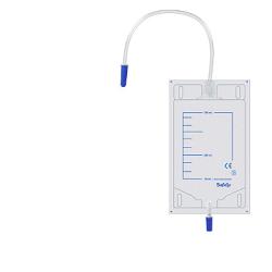 SACCA DI DRENAGGIO DA GAMBA PER INCONTINENZA TUBO 10 CM 10 PEZZI - Pharmaleader