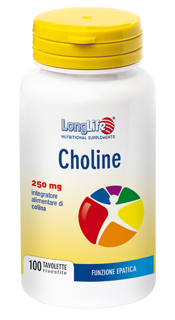 LONGLIFE CHOLINE 100 TAVOLETTE RIVESTITE - Pharmaleader