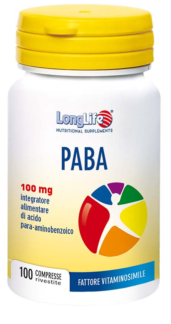 LONGLIFE PABA 100 100 COMPRESSE RIVESTITE - Pharmaleader