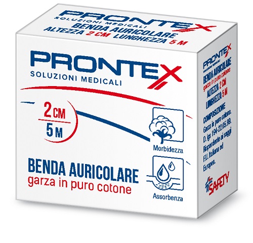 PRONTEX BENDA AURICOLARE 1 CM - Pharmaleader