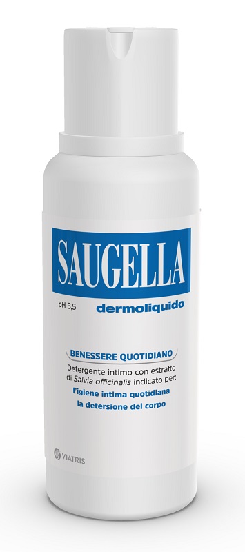 SAUGELLA DERMOLIQUIDO PH 3,5 DETERGENTE INTIMO BENESSERE QUOTIDIANO 750 ML - Pharmaleader
