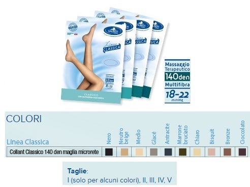 SAUBER COLLANT 140 DENARI MAGLIA MICRORETE MEDIO 5 LINEA CLASSICA - Pharmaleader