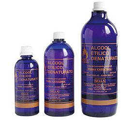 ALCOOL ETILICO DENATURATO 1 LITRO - Pharmaleader