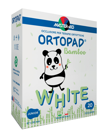 CEROTTO OCULARE PER ORTOTTICA ORTOPAD BIANCO JUNIOR 20 PEZZI - Pharmaleader