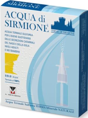 ACQUA SIRMIONE MINERALE NATURALE 6 FIALE 15 ML - Pharmaleader