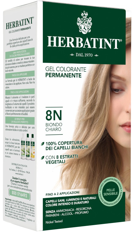HERBATINT 8N BIONDO CHIARO 150 ML - Pharmaleader