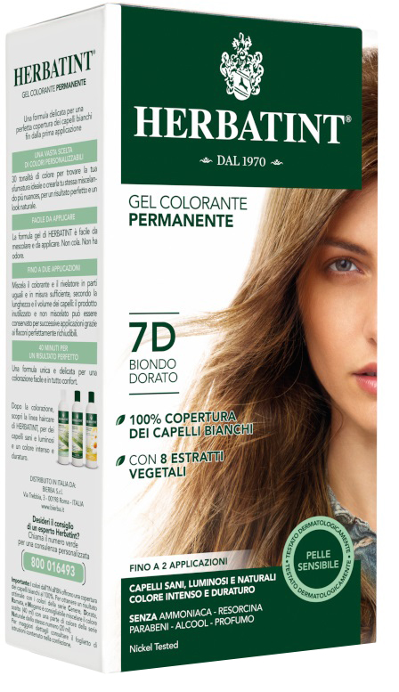 HERBATINT 7D BIONDO DORATO 150 ML - Pharmaleader