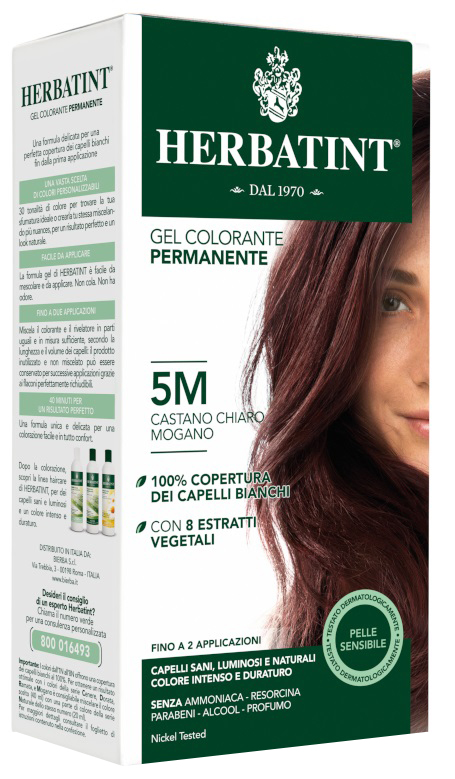 HERBATINT 5M CASTANO CHIARO MOGANO 150 ML - Pharmaleader