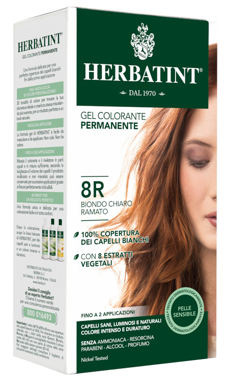 HERBATINT 8R BIONDO CHIARO RAMATO 150 ML - Pharmaleader