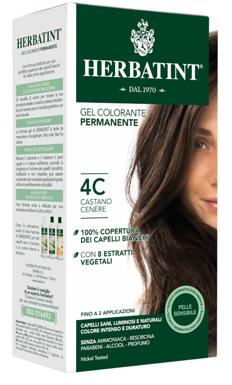 HERBATINT 4C CASTANO CENERE 150 ML - Pharmaleader