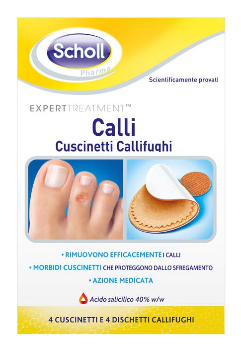 CEROTTO CALLIFUGO CALLI DURI 4 CEROTTI + 4 DISCHETTI - Pharmaleader